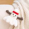 Bambola di peluche sportiva transfrontaliera: Pallacanestro, Baseball, Tennis, Badminton, Piccolo Ciondolo Regalo