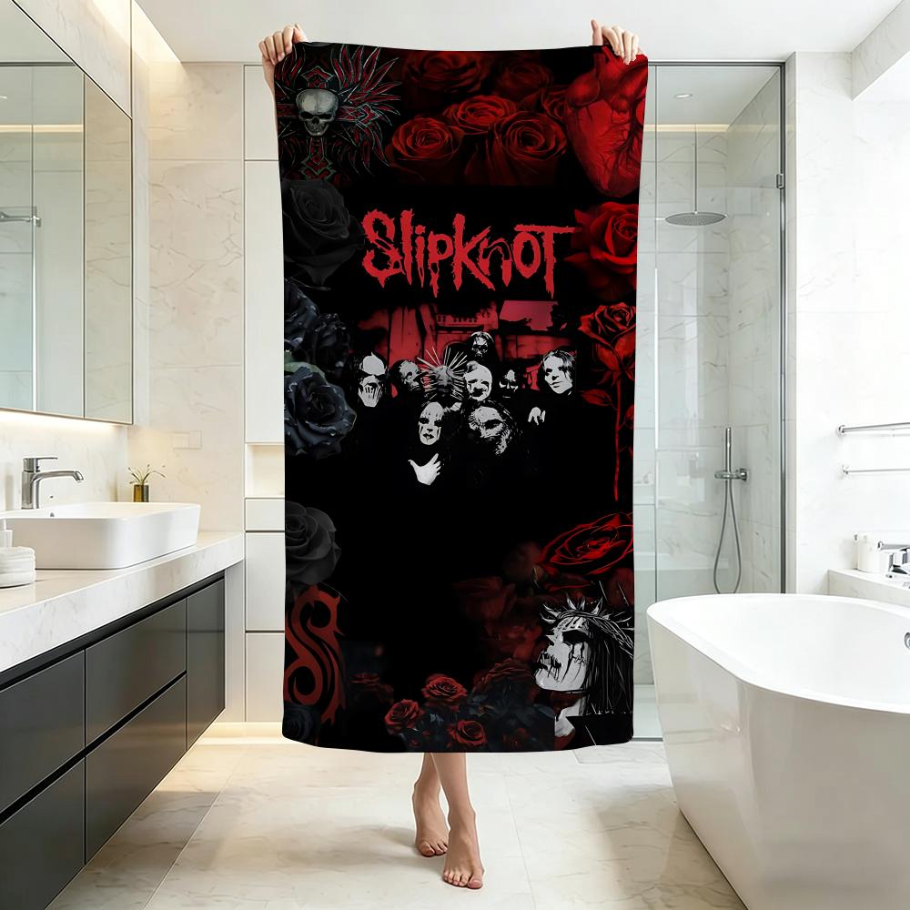 Intense S-SlipknotS Towel Five-Star Hotel Quality Eco-Friendly Ultra Soft Thick Towels & Beach Towels