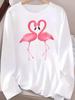 (Asian Size) Style Cute Casual Clothing Graphic Tee Women Autumn Winter Spring Fashion Top O-neck Print T Shirt Long Sleeve T-shirts