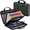 Waterproof Handheld File Bag 13 Accordion Pocket Portable Safe Storage Case  Home