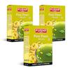 Pushp Panipuri Masala Würzig Scharf Minze Tamarinde Gewürzmischung für Authentisches Indisches Street Food Pani Puri 100g Packung mit 3 Stück