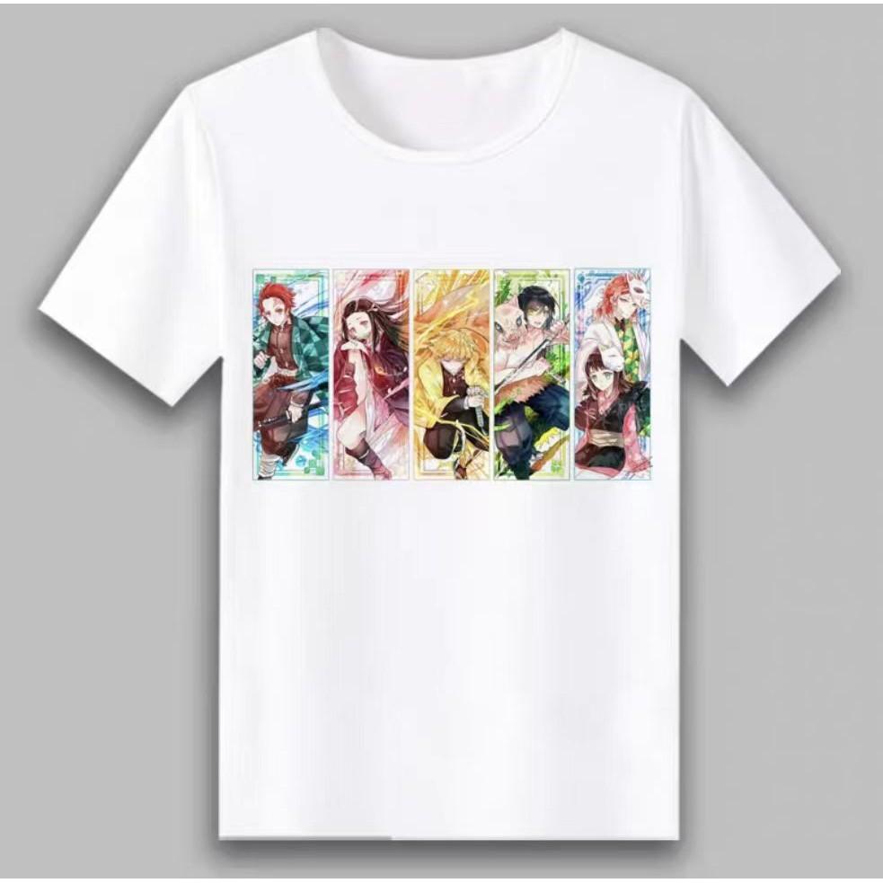 Anime Demon Killer Casual Style Fashion Unisex 2025 New T-Shirt Summer New Retro Fashion Men's and Women's Streetwear