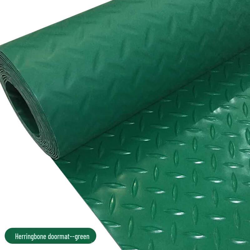 Пластиковый напольный коврик Jinsu с рисунком «елочка», противоскользящий