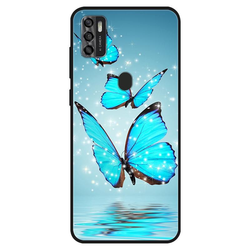 For ZTE Blade A7s 2020 Case Soft TPU Silicone Phone Covers for ZTE Blade A52 A72 A72S Case Bumper A7s2020 Shockproof Coque Cover