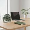 1 Set Portable Mini USB Fan Quiet Cooling  for Office Use and Student Efficiency