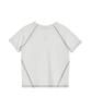 REST&RECREATION Waffle Raglan T-Shirt - White