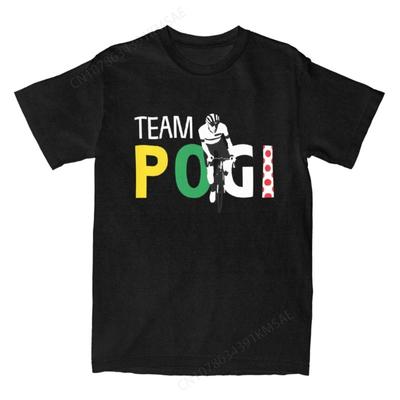 Tricou Streetwear Echipa Pogi Tadej Pogacar Tricouri din Bumbac Tricou Noutate pentru Bărbați Vară Turul Franței Tricouri cu Mânecă Scurtă