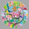 50 Trendy Dinosaur Stickers for Luggage, Laptop, and Car Decor
