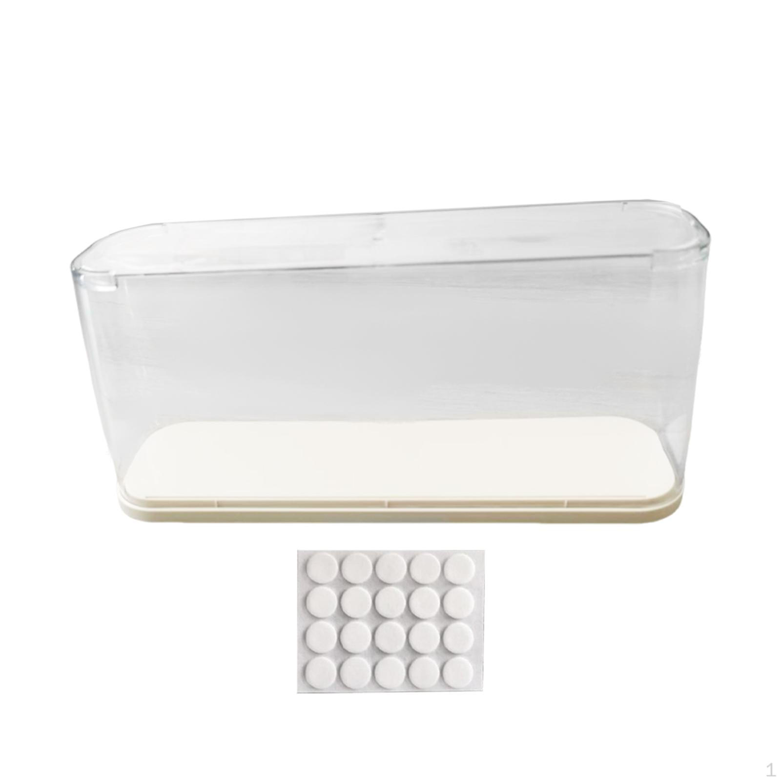 

Figures Display Case ,Clear Showcase ,Desktop Stand Organizer, Doll Storage Box for Collectibles бежевий