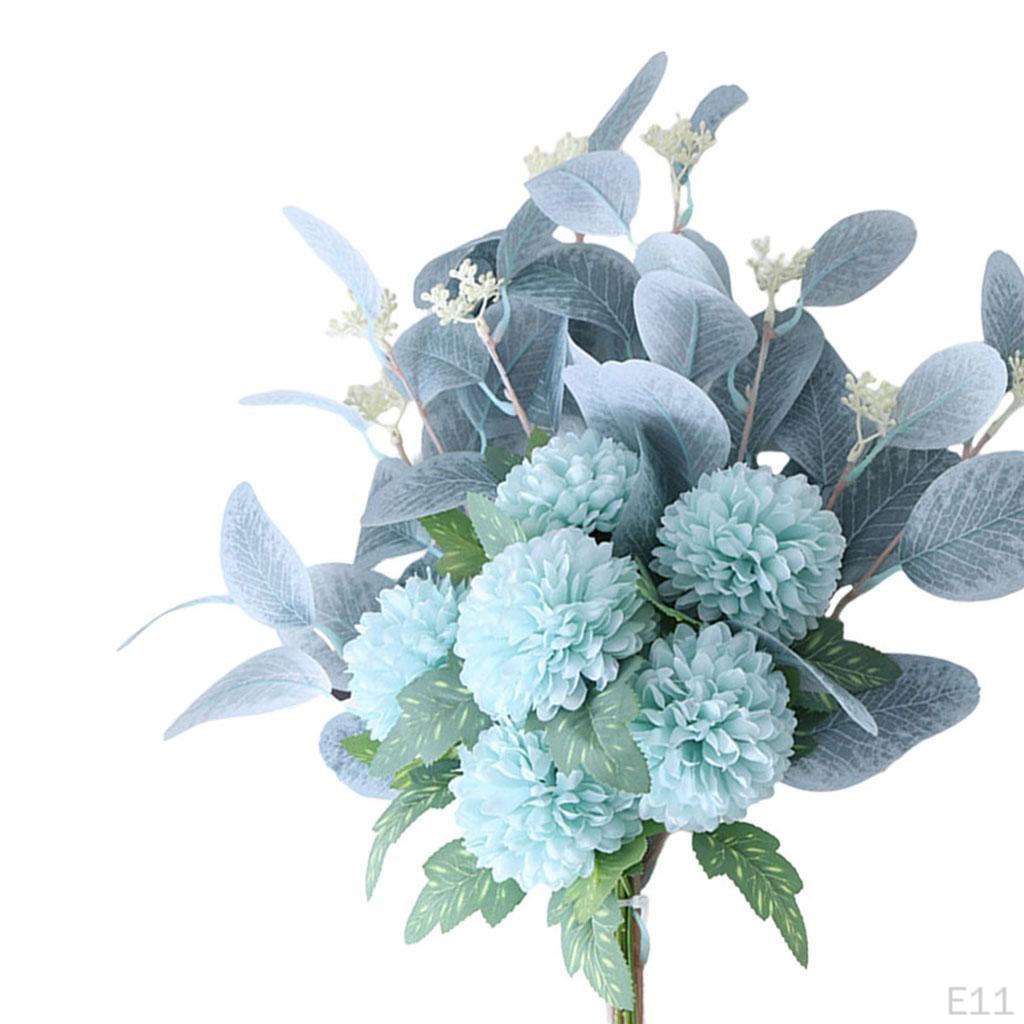 Artificial Flower Bouquet Bridal Decoration Silk Nordic DIY Flowers for Home Table Wedding