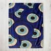 Evil Eye Symbol Art Print Blanket, Sofa,Bedroom,Bed Home Office Nap Blanket ,Funny gift Thermals,Travel Blankets