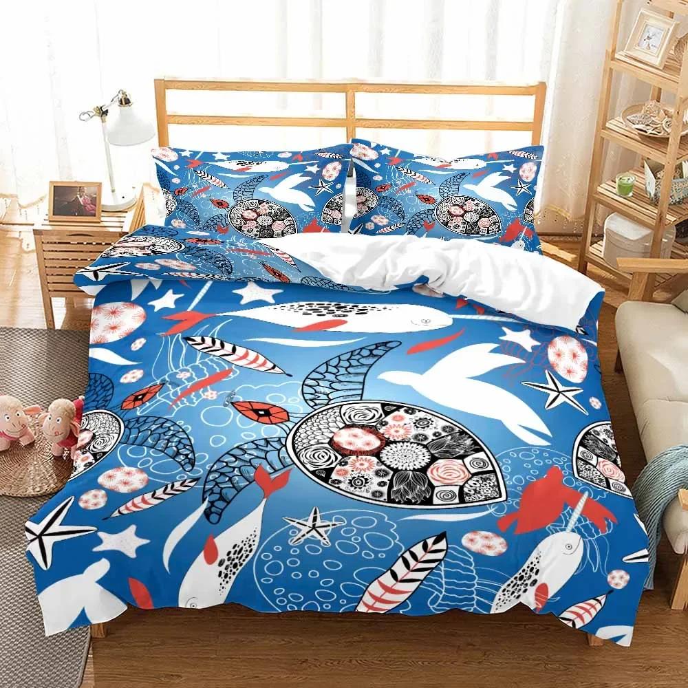 Black And White Milk Pattern Bedding Set Simple Style Soft And Comfortable Duvet Cover Set 3-Piece Children's Duvet Cover Set
