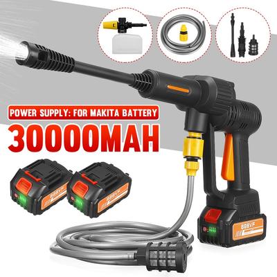 Akumulatorowe Pistolety Wodne do Samochodów Bezprzewodowa Myjka Ciśnieniowa Piana Myjąca do Baterii 30000mAh 2000W