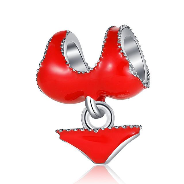 

Новый модный шарм, оригинальный ангел, чашка красного вина, парус, любовь, бисер, подходит для оригинального женского браслета, ювелирное изделие, подарок