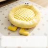Warm and Thickened Autumn and Winter Cat Nest  Plush Round Nest  Elf Briquettes Plush Dog Nest  Deep Sleep Pet Nest