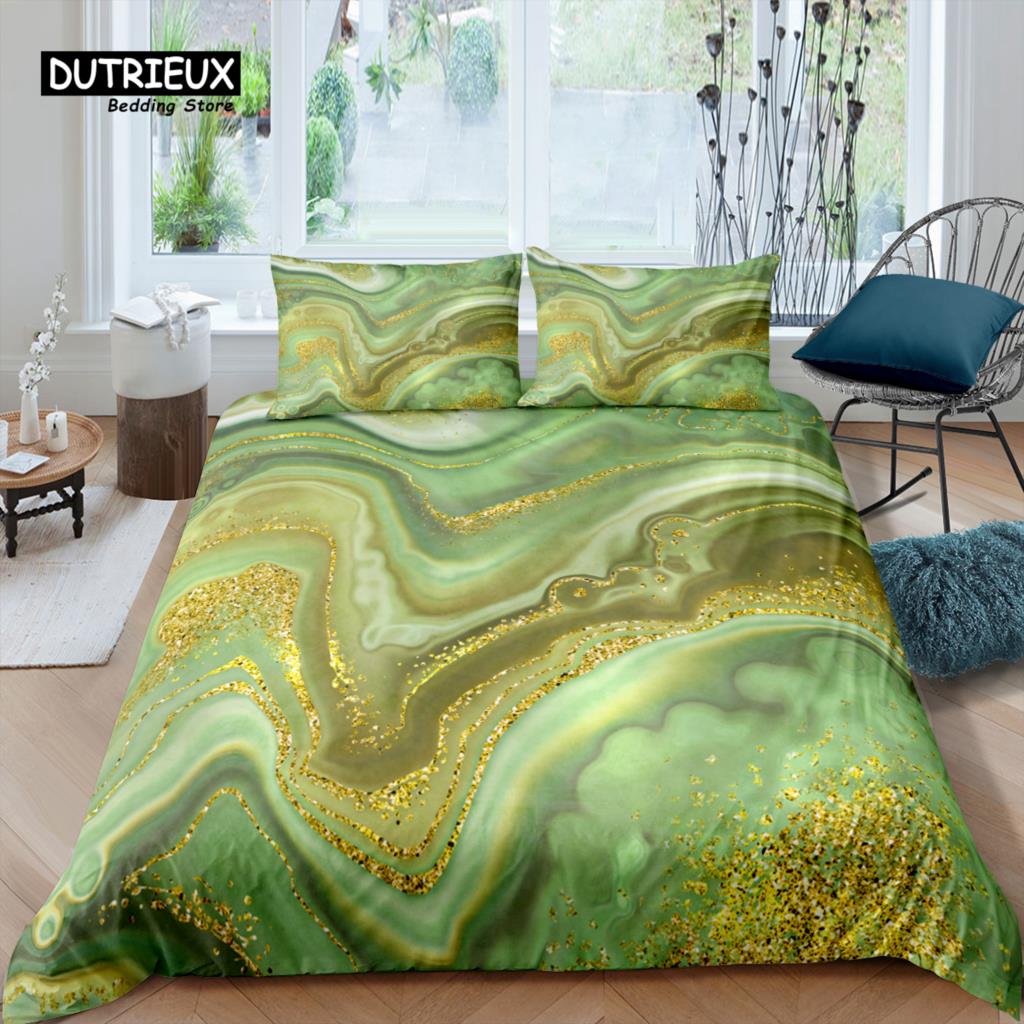 Home Living Luxus 3D Bunt Marmor Bettwäsche Set Bettbezug Kissenbezug Kinder Bettwäsche Set Queen und King EU/US/AU/UK Größe