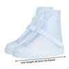 Mangas Impermeáveis para Sapatos Botas de Chuva PVC Reutilizáveis Capas de Sapatos Galochas para Homens Mulheres