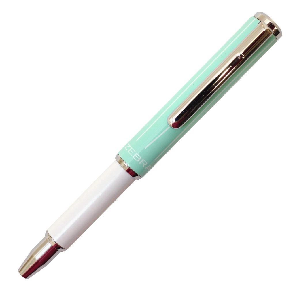 ZEBRA Limited Edition Ballpoint Pen BA56 Slide-Style Oil-Based SL-F1mini (0.7mm) [Milk Blue-Green]