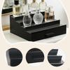 Elegante Espositore da Tavolo in Legno per Profumi, Scaffale portaoggetti per Flaconi, Comodino, Ecc.