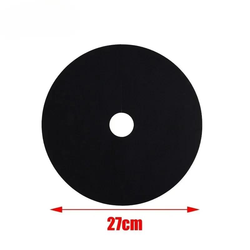 Weed Control Tree Mulch Ring Non-Woven Fabric Uv Resistant Garden Plant Protector Barrier Mat Effective Root Shield Weed Control