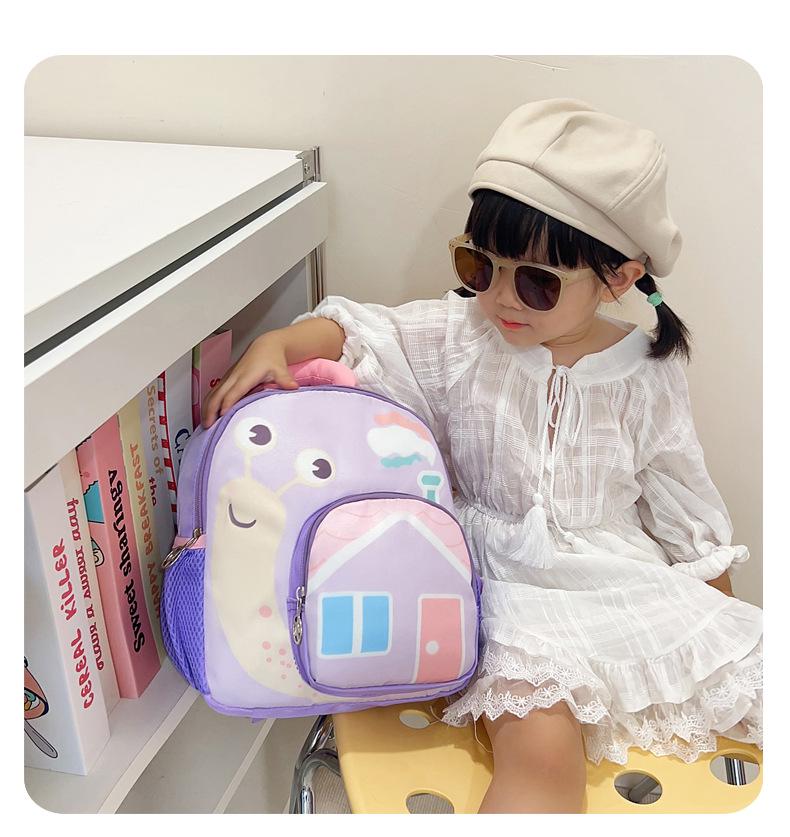 Cute Cartoon Kindergarten Backpack for Kids Ages 3-6 - Large Capacity, Double Shoulder Design