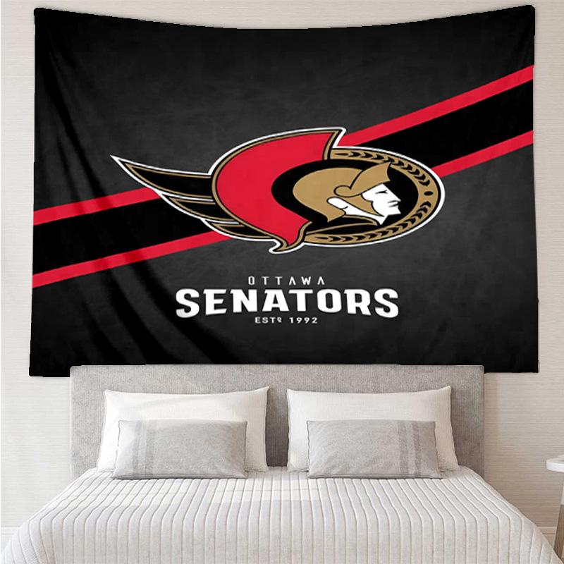 Senators Heritage Tapestry, Unique Design Tapestry, Wall Decor for Bedroom,Livingroom, Playroom,Heartwarming Fan Holiday Gifts