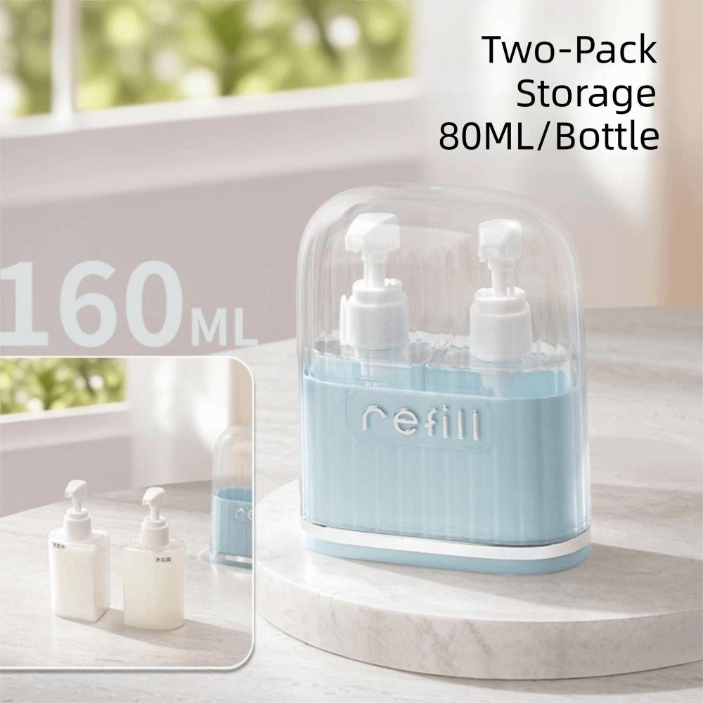 4 In 1 Toiletry Bottles Set Empty Split Bottle Set Refillable Refillable Containers  For Vacation