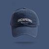 Adjustable Sunscreen Baseball Cap Korean Style Cotton Peaked Hat Letter Embroidered Cap  Outdoors