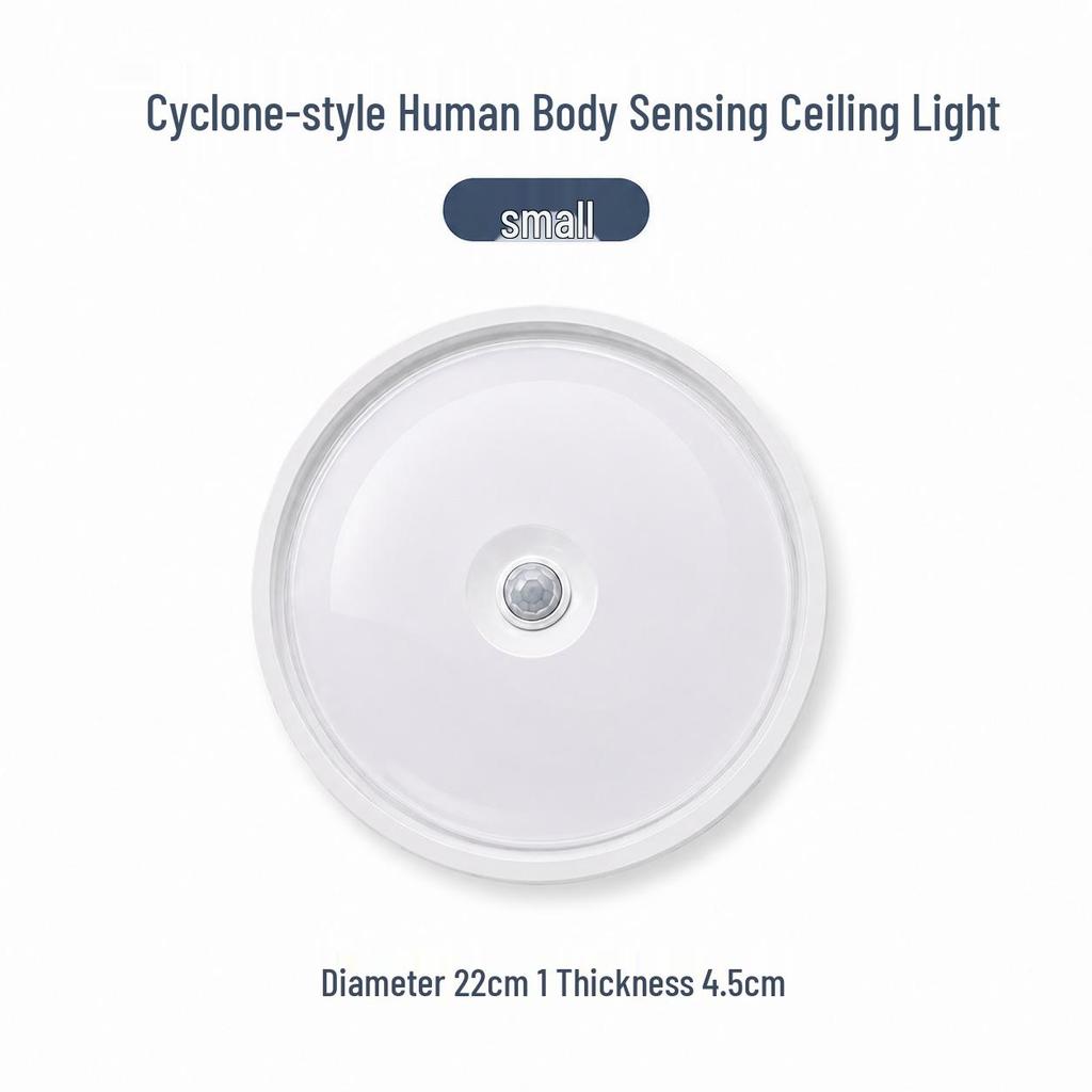 Smart Motion Sensor Ceiling Light for Stairwells, Corridors, and Elevators
