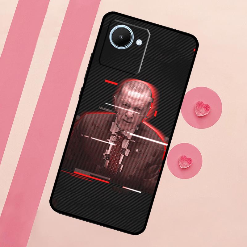 Turkey Recep Tayyip Erdogan For Realme C67 C75 C63 C61 C71 C55 C51 C65 C53 10 11 12 13 14 15 Pro Plus GT6 GT7 Pro Case