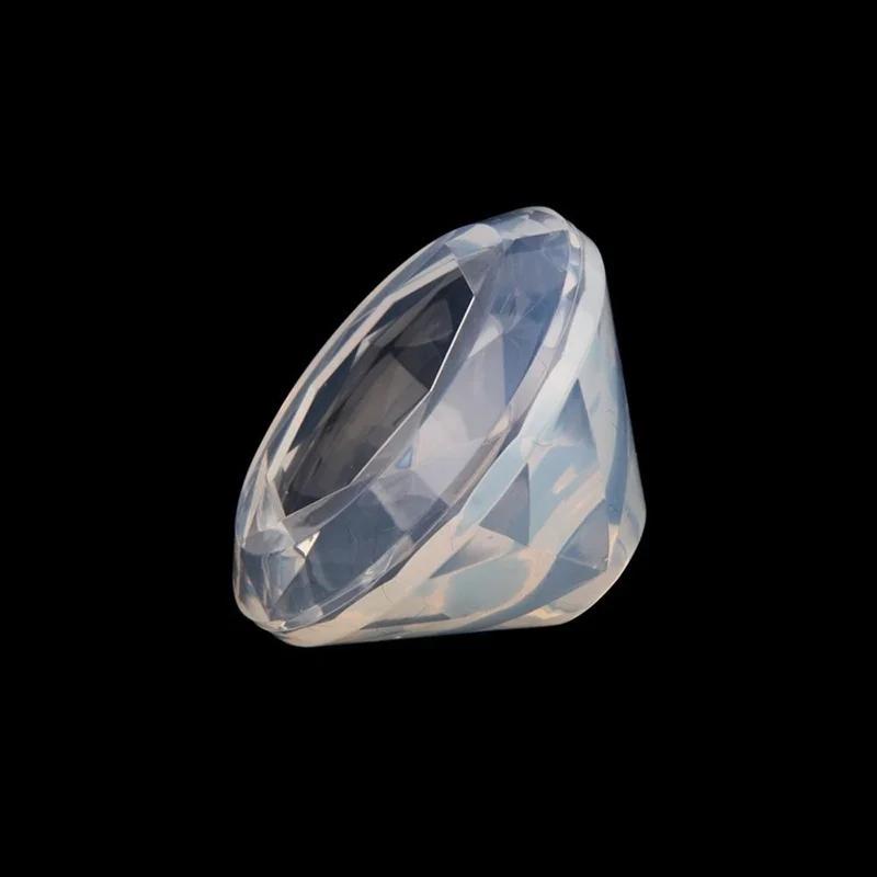 Creative New DIY Silicone Diamond Pendant Mold Creative Handmade Crystal Jewelry Resin Casting Mould Making Tool Accessory