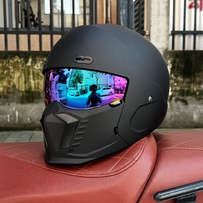 New Scorpion Retro Motorcycle Cascos Moto Locomotive Personality Multi-purpose Combination Helmet Half M L XL XXL XXXL