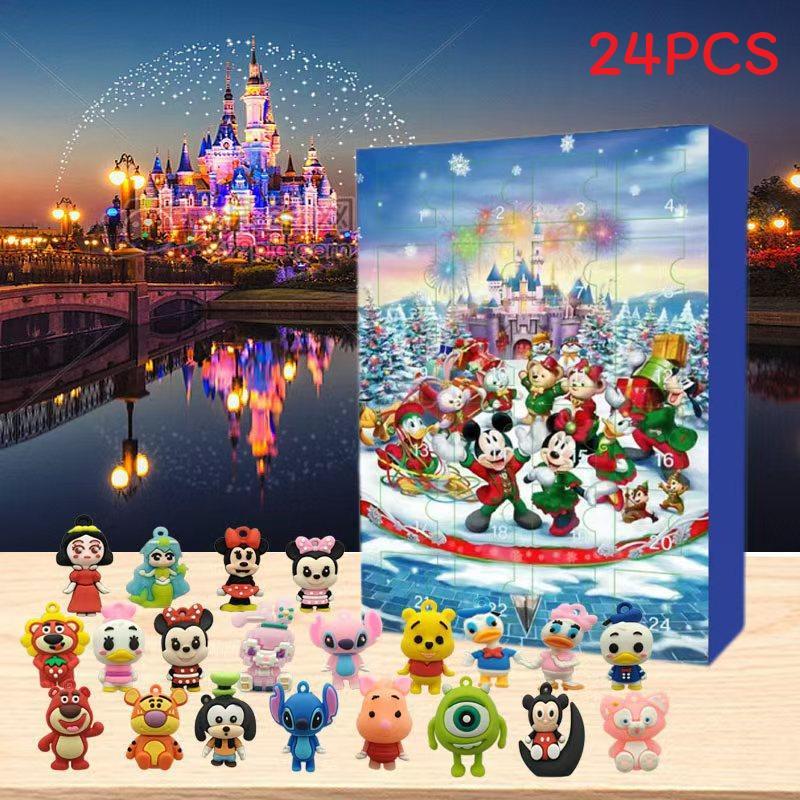2024 Neues Bubble Mart Weihnachtsgruß-Set 24 Stück Sammlerstück Blind Box Für Kinder