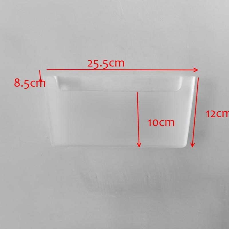 

Внутренняя сторона дверцы кухонного шкафа, ящик для хранения, настенная подвесная полка без сверления и полка для хранения Large matte finish