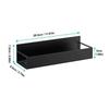 2Pcs Magnetic Spice Rack for Refrigerator Magnetic Storage Shelf Wall Mounted Fridge Organizer Spice Jar Holder
