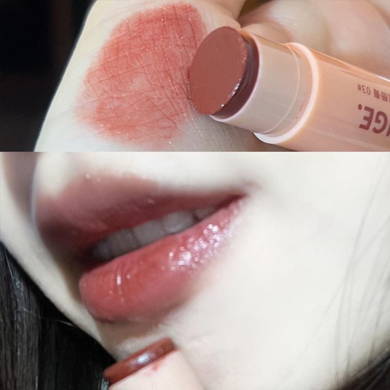 Pink Tube Moisturizing Tinted Lip Balm Hydrating Nourishing Lip Care For Women