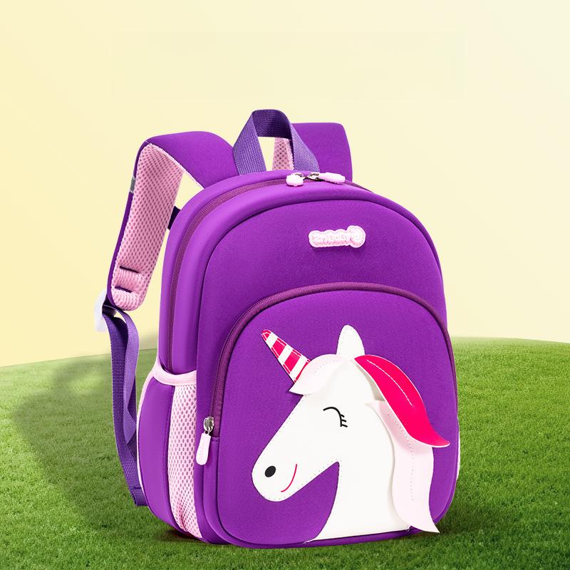 Sesame Baby New Kindergarten Backpack Cartoon Boys and Girls Mini Children's Double Shoulder Backpack Baby Backpack