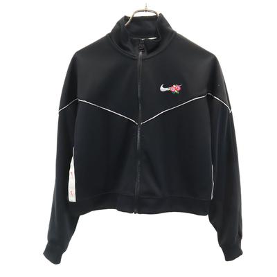 Short Length Track Jacket XL Black Training Jersey Women Used