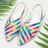 Summer New Mesh Flat Heel Hollow Large Versatile Women's Sandals Fashion Beach Vacation Women's Shoes