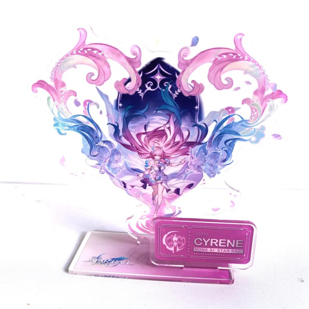 Game Figure Honkai: Star Rail Sunday Jiao Qiu Yunli Firefly Jingliu Acrylic Stand Model Plate Cosplay Anime Keychain Fans Gift