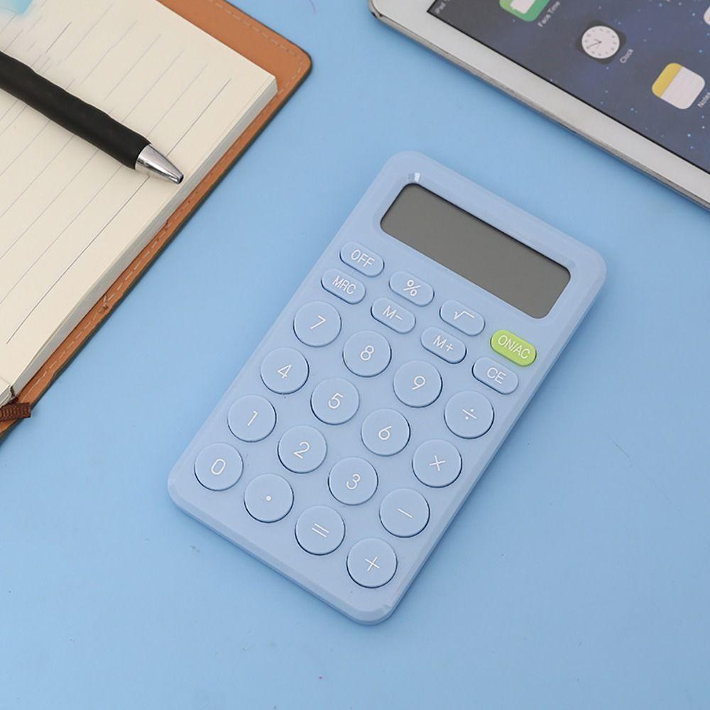 8 Digit Math Calculator Candy Color Large-screen Calculator Electronic Calculator  For Home Office
