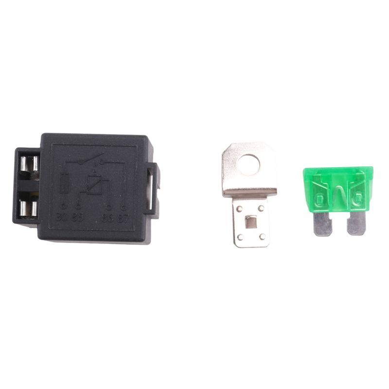 2X 12V 30A 4 Pin SPST Auto Vehicle Relay Normally Opener Switch