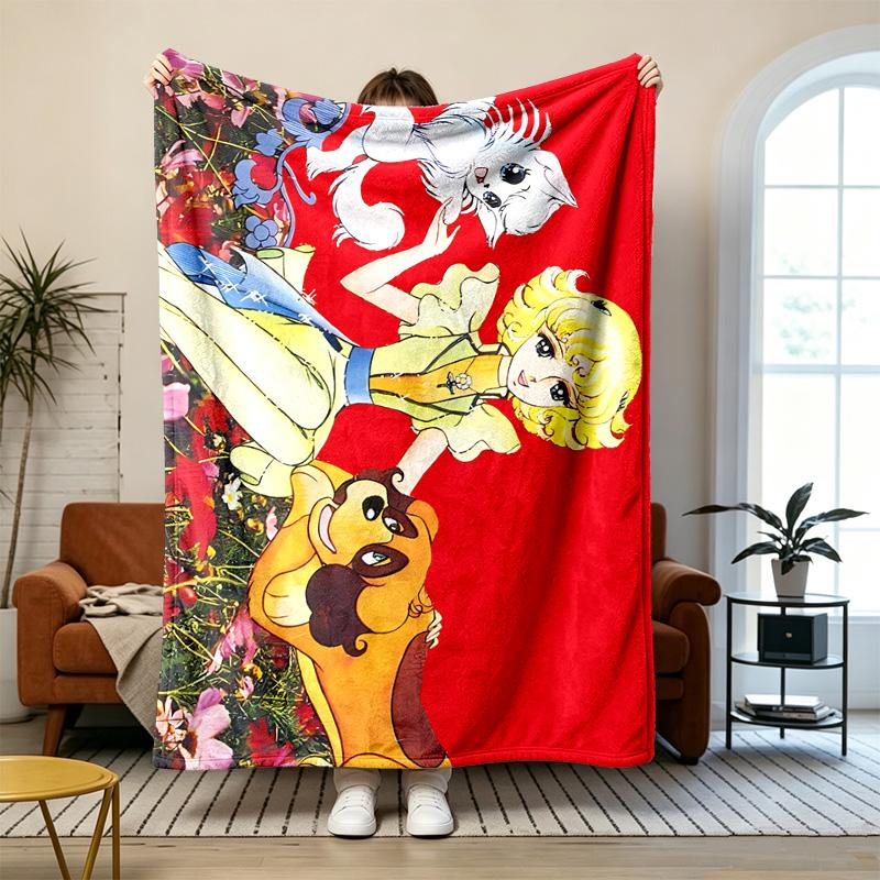Flower Fairy Lulu Soft and Comfortable Flannel Suitable for Sofas Living Rooms Outdoor Camping Travel and Also Makes a Great Anniversary Gif