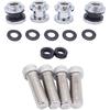 Detachable Sissy Bar Tour Rack 4-Point Docking Hardware Kit Compatible with Harley Softail Fat Boy Breakout FLFB FXBR 2018-2023