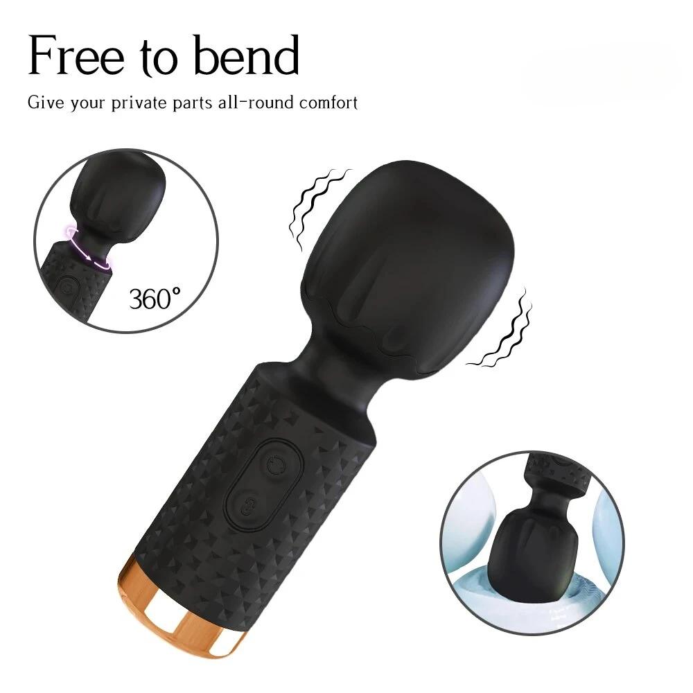 Powerful Mini AV Vibrator Magic Wand Clitoris Stimulator Sex Toys for Women G spot Massager Adult Female Sex Erotic Product 18+