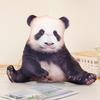 Simulation Jungle Animals Plush Panda, Tiger, Raccoon, Fox, Hedgehog, Kangaroo Pillows Soft Stuffed Cushion Sofa Decor Kids Gift