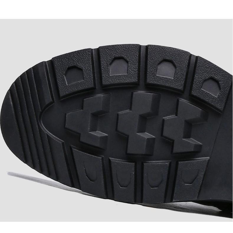 2023 Autumn High Top New Men's Shoes Men's Boots All Zip Shoes Boots Men's Casual Shoes