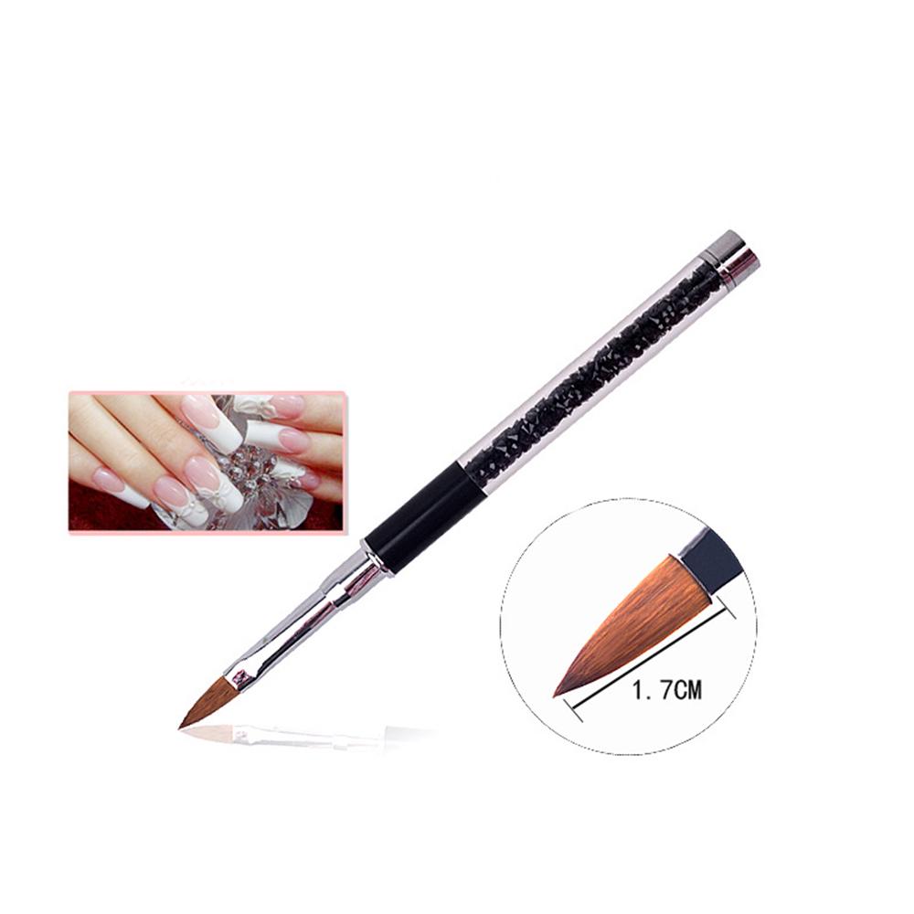 

Профессиональная легкая акриловая кисть для ногтей, алмазный гель-лак, ручка для резьбы, лайнер для дизайна ногтей, кисть для рисования type3