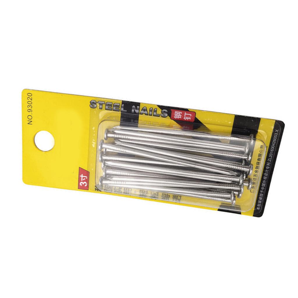 Furniture Assembly Nails Steel Nails Set for Picture Hanging and Woodworking Suitable for Drywall and Pine In 2 Sizes