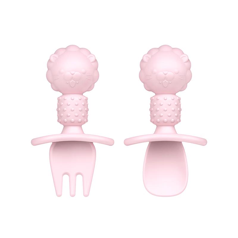 LocknLock Baby Silicone Fork & Spoon Set